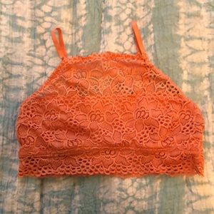 Aerie L orange bralette. Good condition.